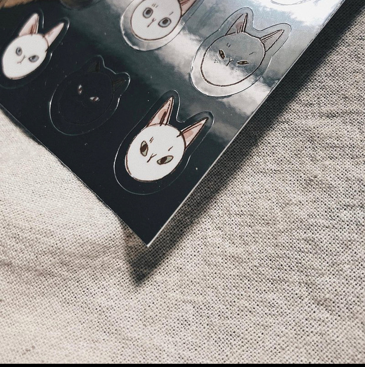 NEW! Somesortof.fern - Cat | 3 Sheets Sticker