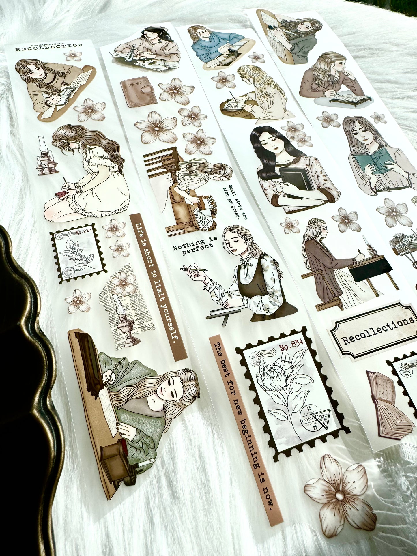 Brown Paper Kit - Recollection | 5cm PET Tape | Release Paper