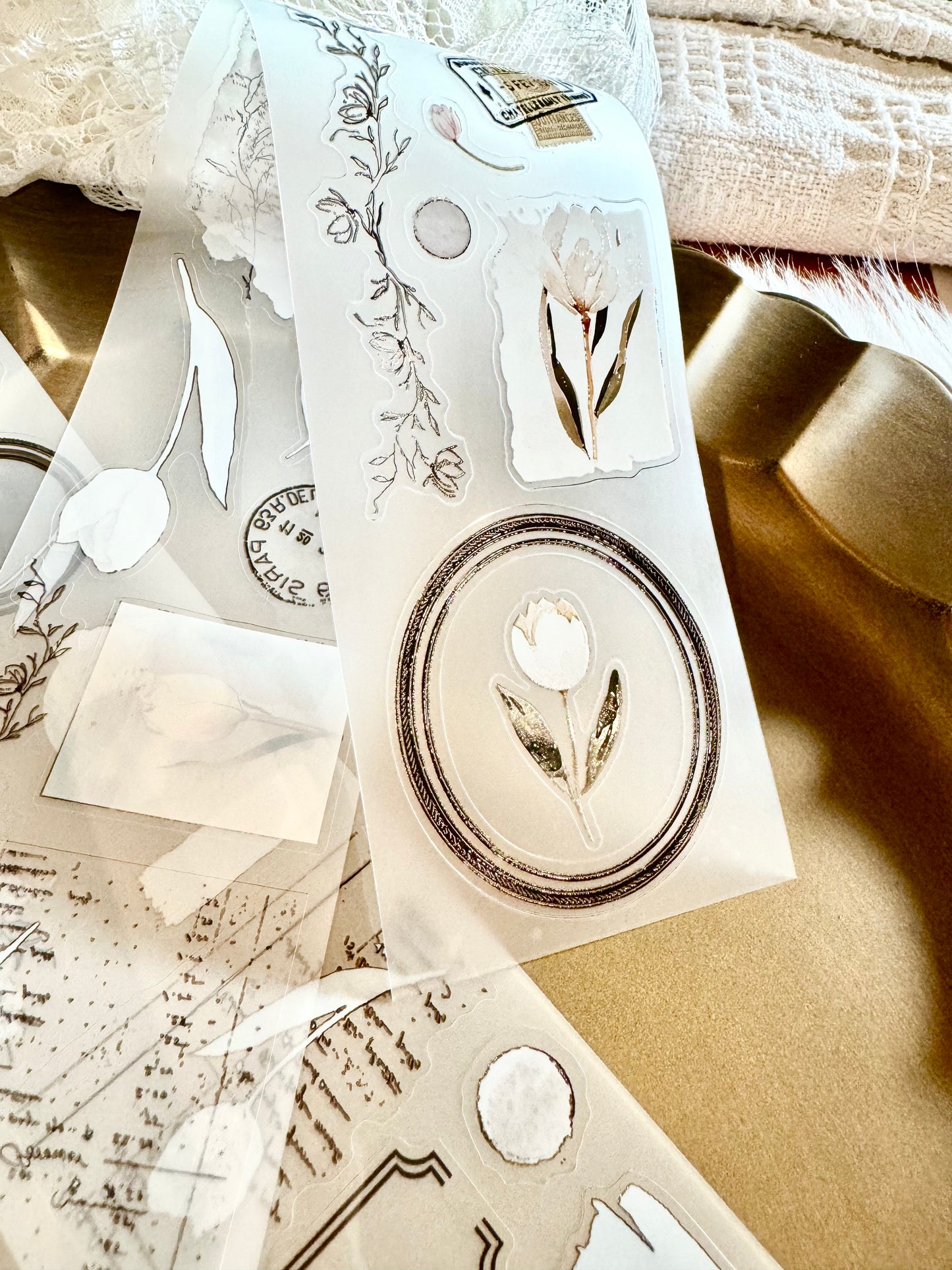 Creawithgaby - Magic | Pre-cut | 6.5cm PET Tape | 3D Effect | Release Paper