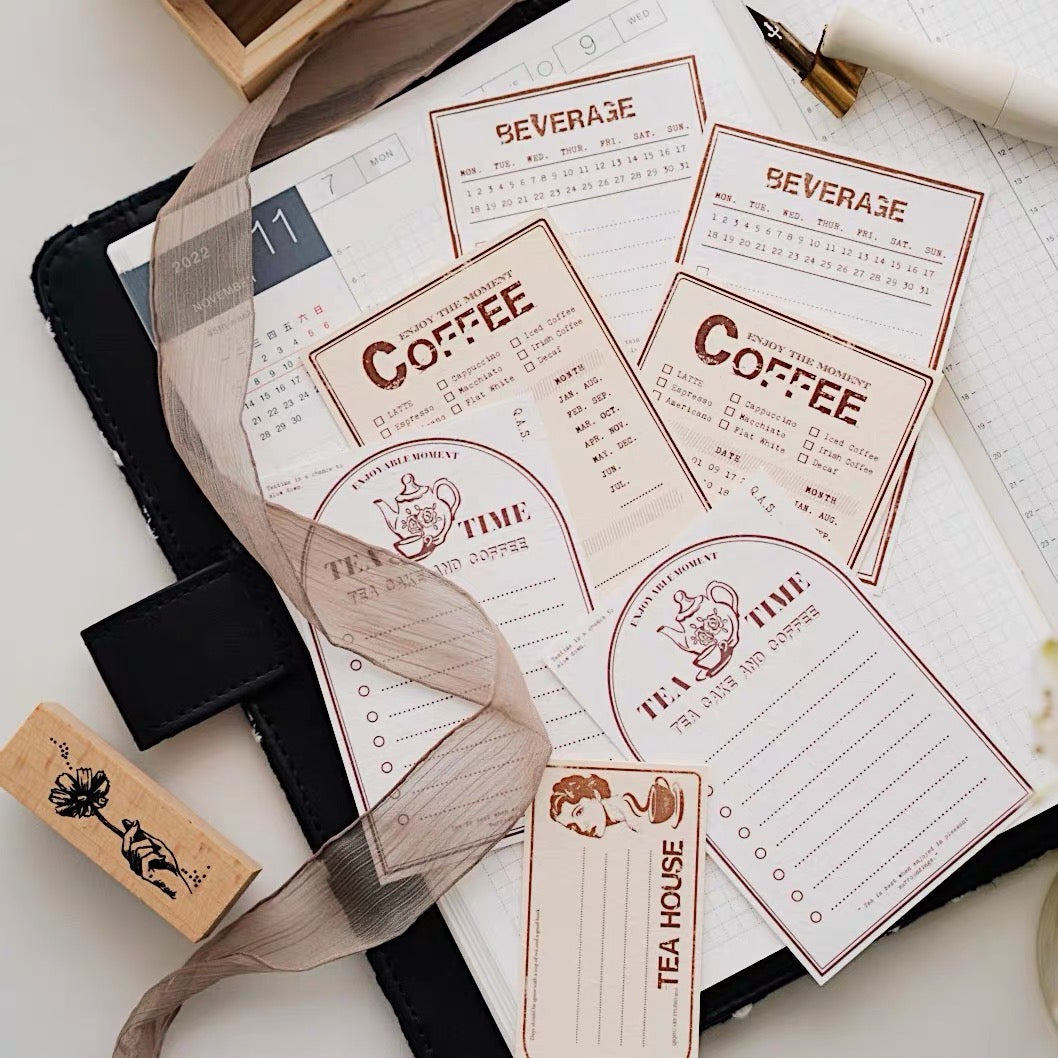 QQY Studio - Vol.8 You Ka | 40pcs Special Paper | Ephemera Paper