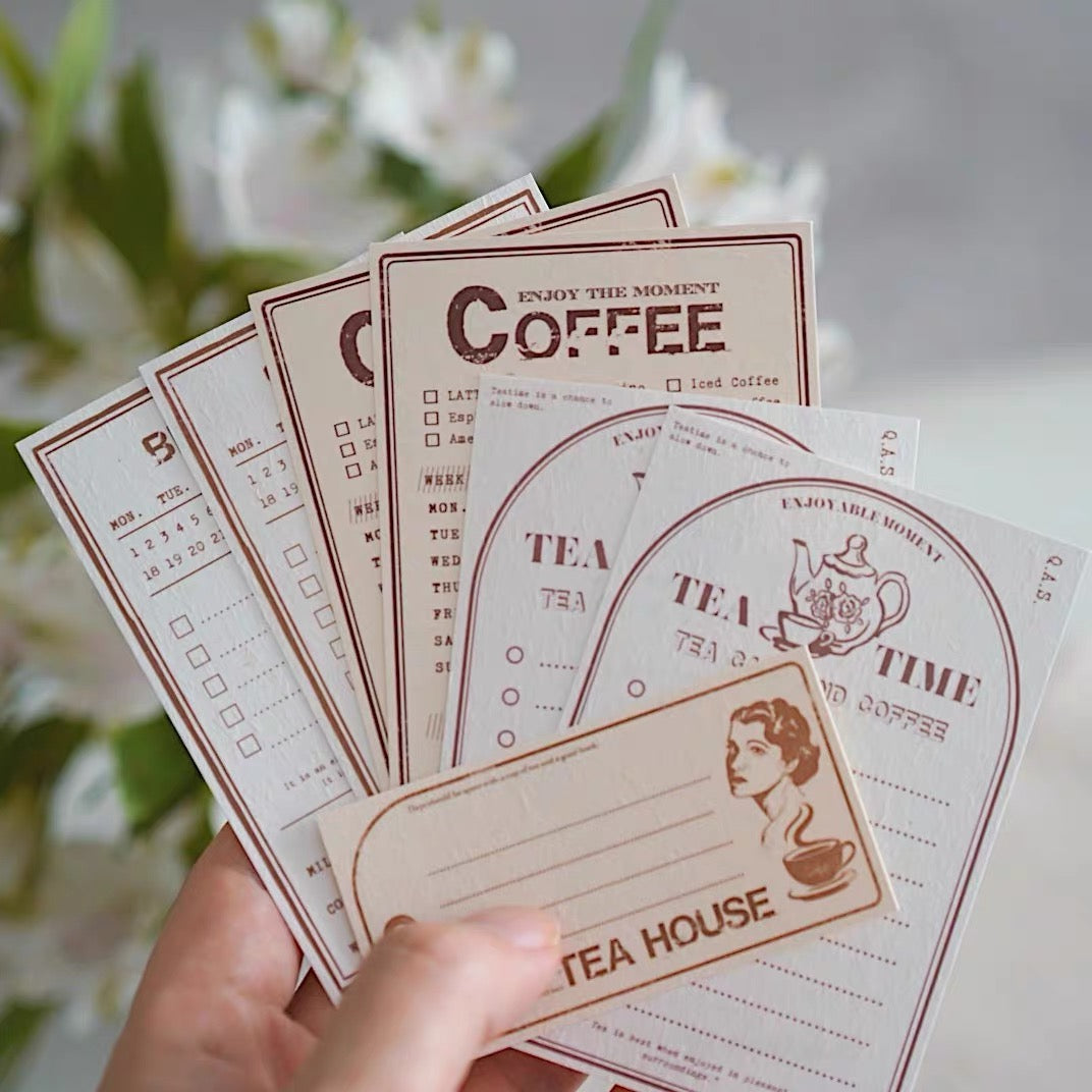 QQY Studio - Vol.8 You Ka | 40pcs Special Paper | Ephemera Paper