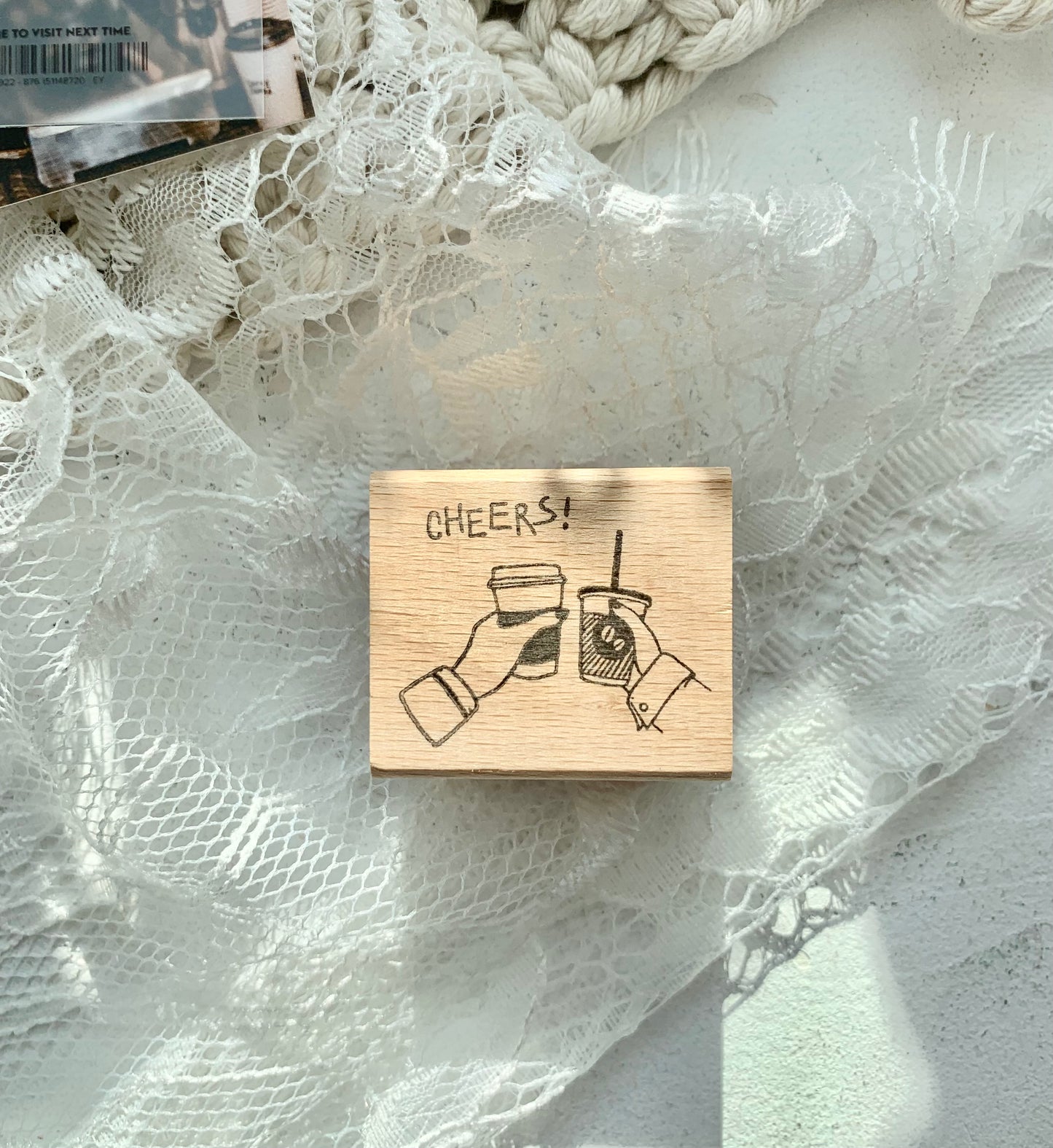BZ Studio -Another Cup | Rubber Stamp