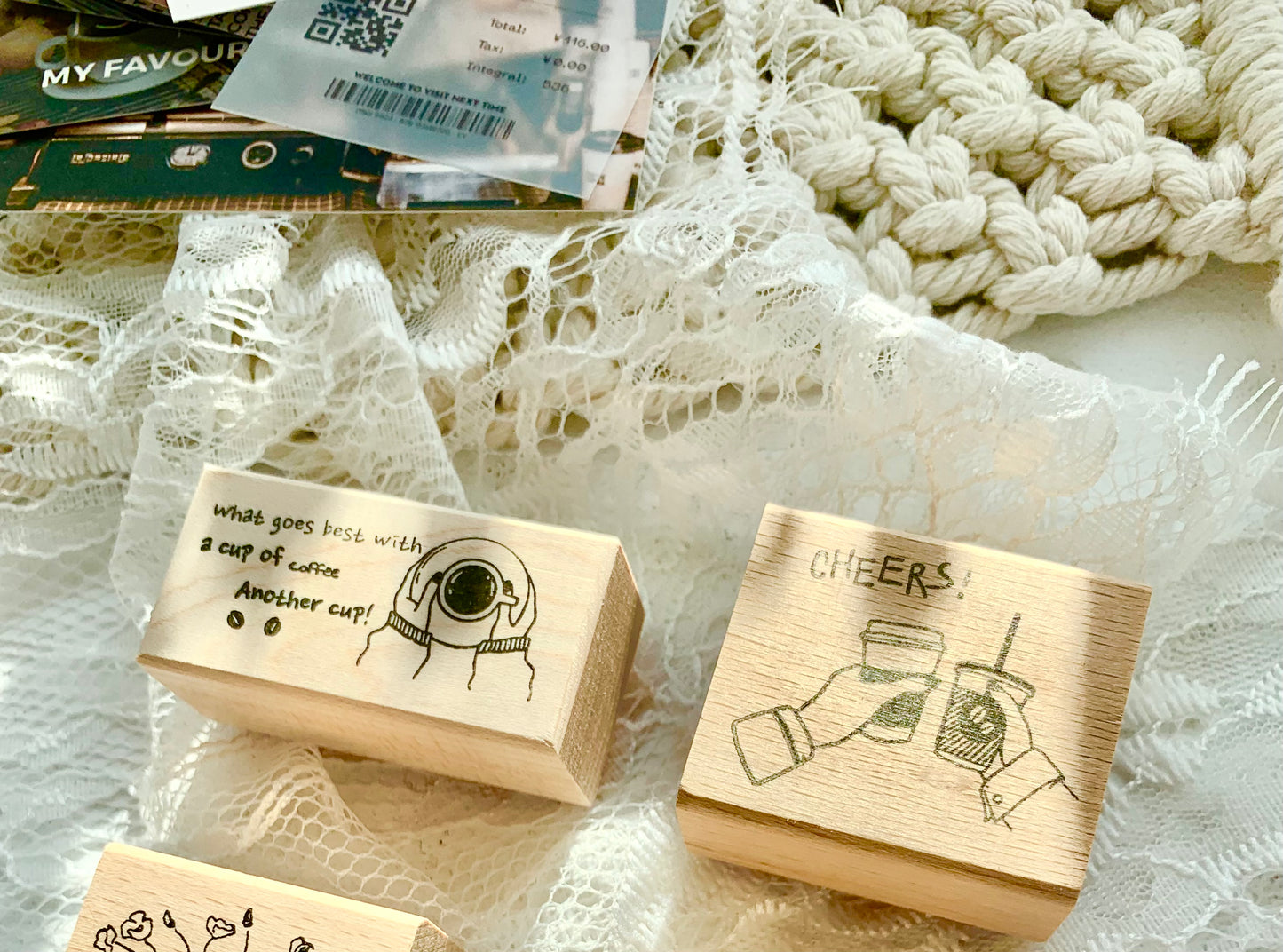 BZ Studio -Another Cup | Rubber Stamp