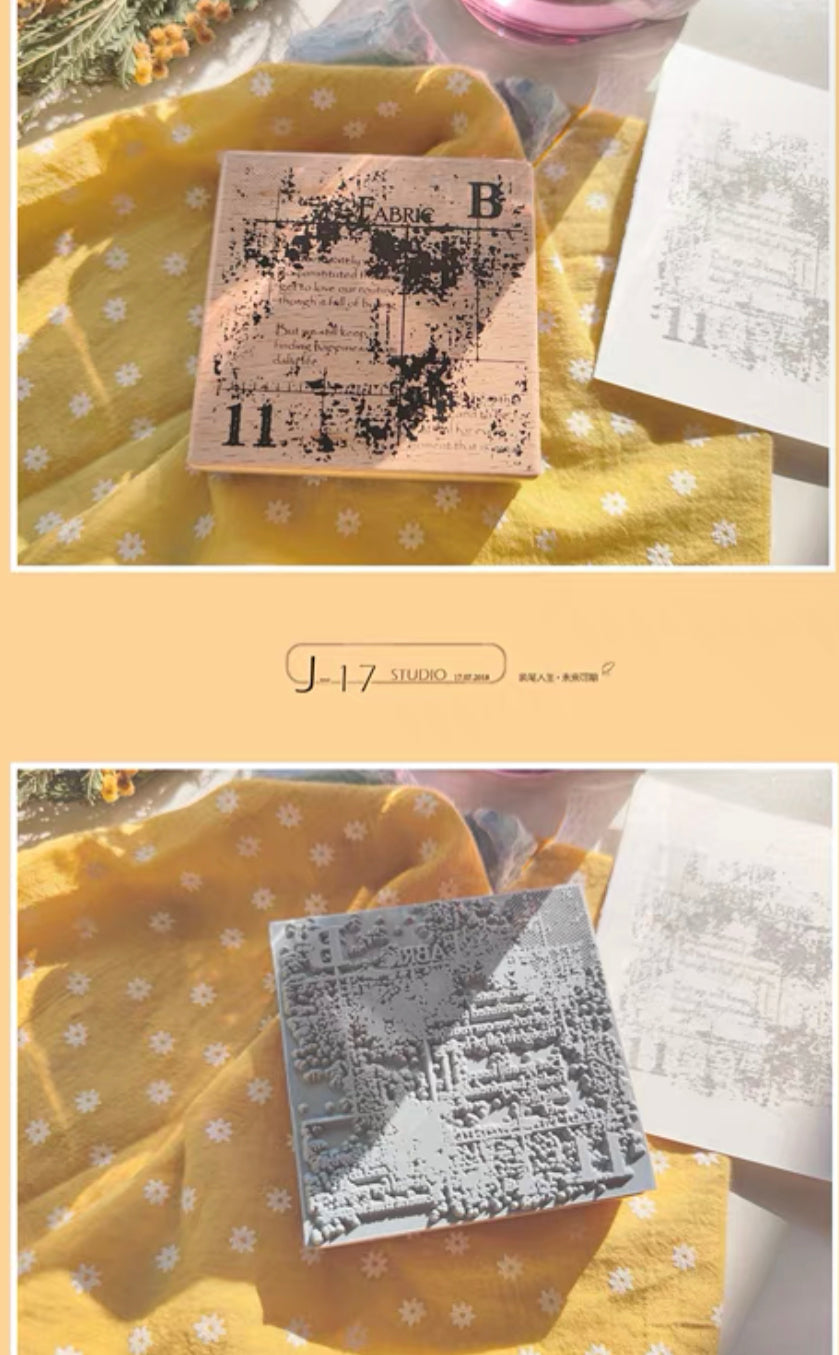 J17 Studio - Background | Rubber Stamp