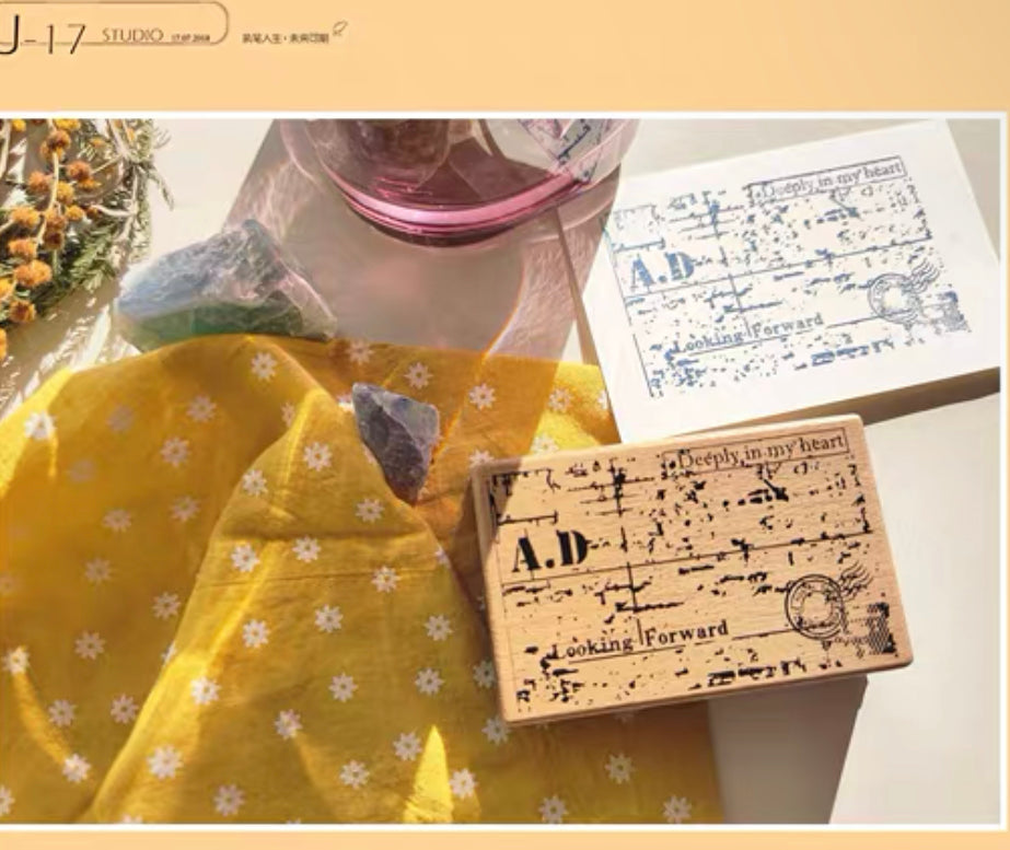 J17 Studio - Background | Rubber Stamp