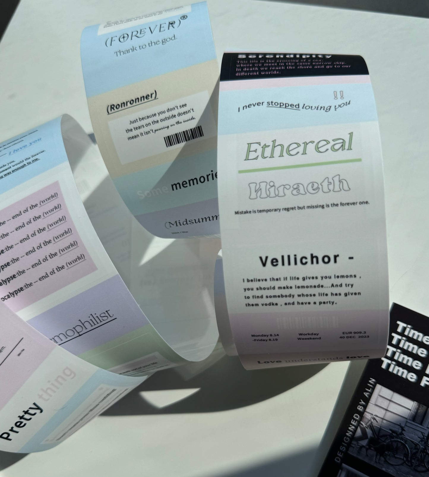 NEW! SYYK - Say Something | Pre-cut | 5.8cm Sticker Tape | Release Paper