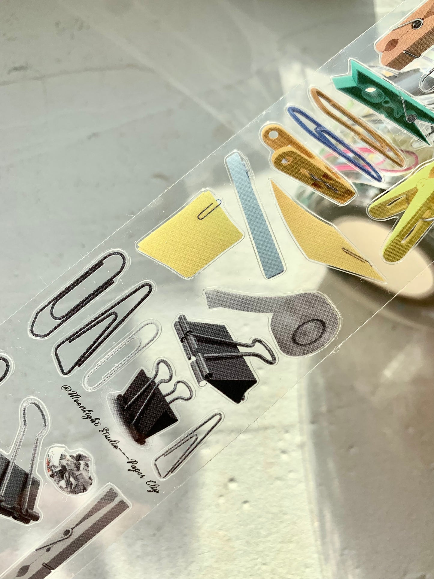 ML - Paper Clip | 4.5cm PET Tape | Die Cut | Release Paper | 5M