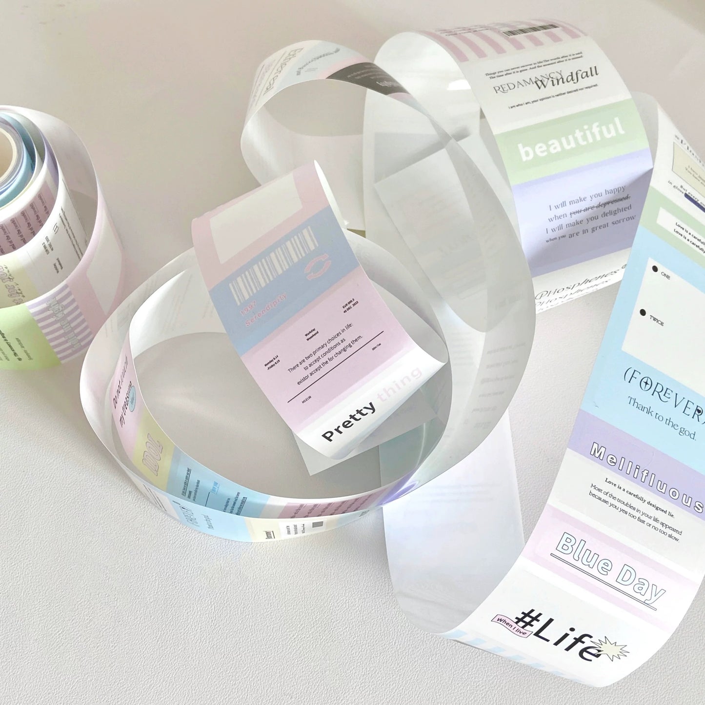 NEW! SYYK - Say Something | Pre-cut | 5.8cm Sticker Tape | Release Paper