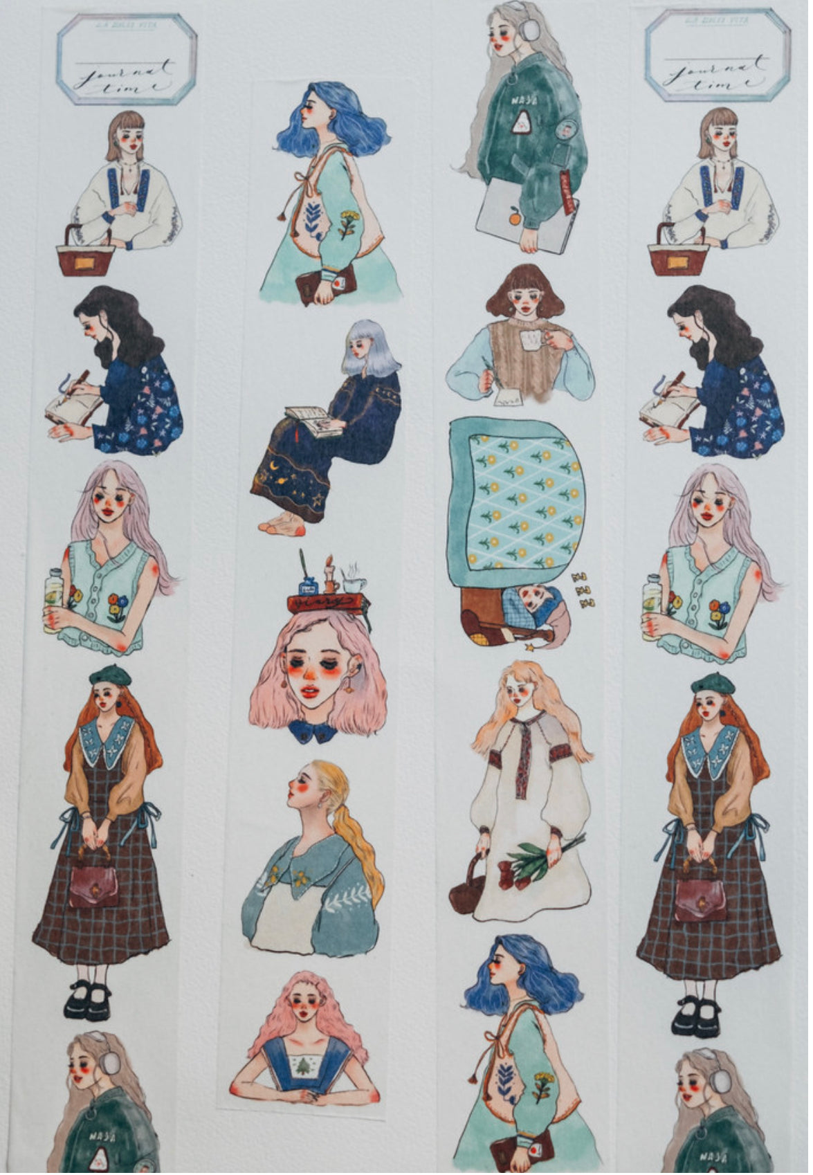 La Dolce Vita - Collage Time| 5cm Washi Tape | Release Paper