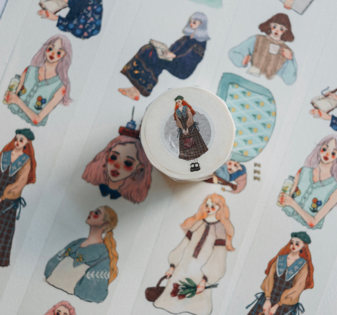 La Dolce Vita - Collage Time| 5cm Washi Tape | Release Paper