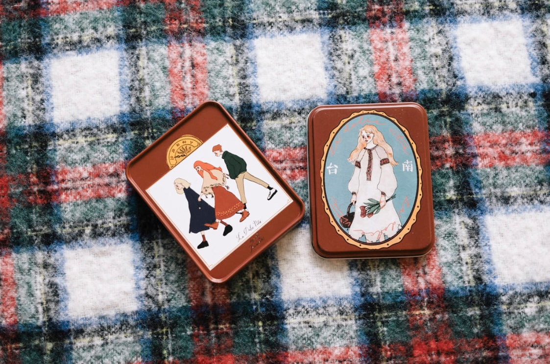 La Dolce Vita - Tin Box | Organizer | Desk Decor | box only