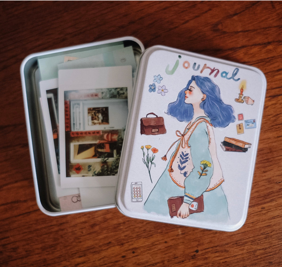 La Dolce Vita - Tin Box | Organizer | Desk Decor | box only