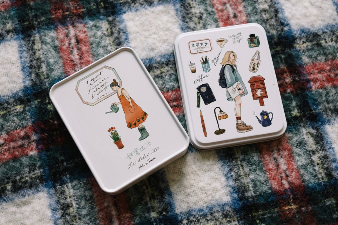 La Dolce Vita - Tin Box | Organizer | Desk Decor | box only