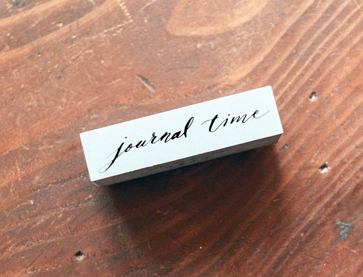 La Dolce Vita - Journal Time | Rubber Stamp