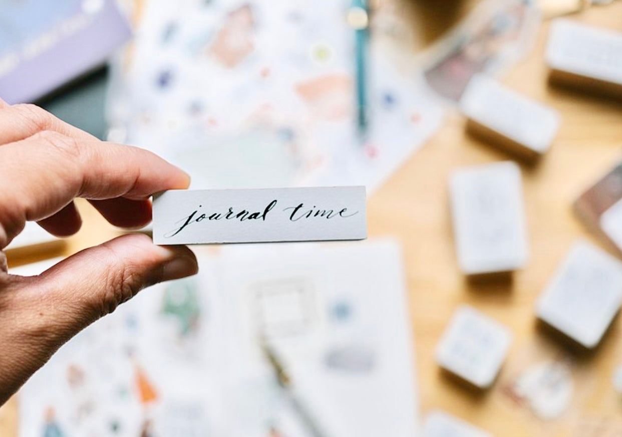 La Dolce Vita - Journal Time | Rubber Stamp