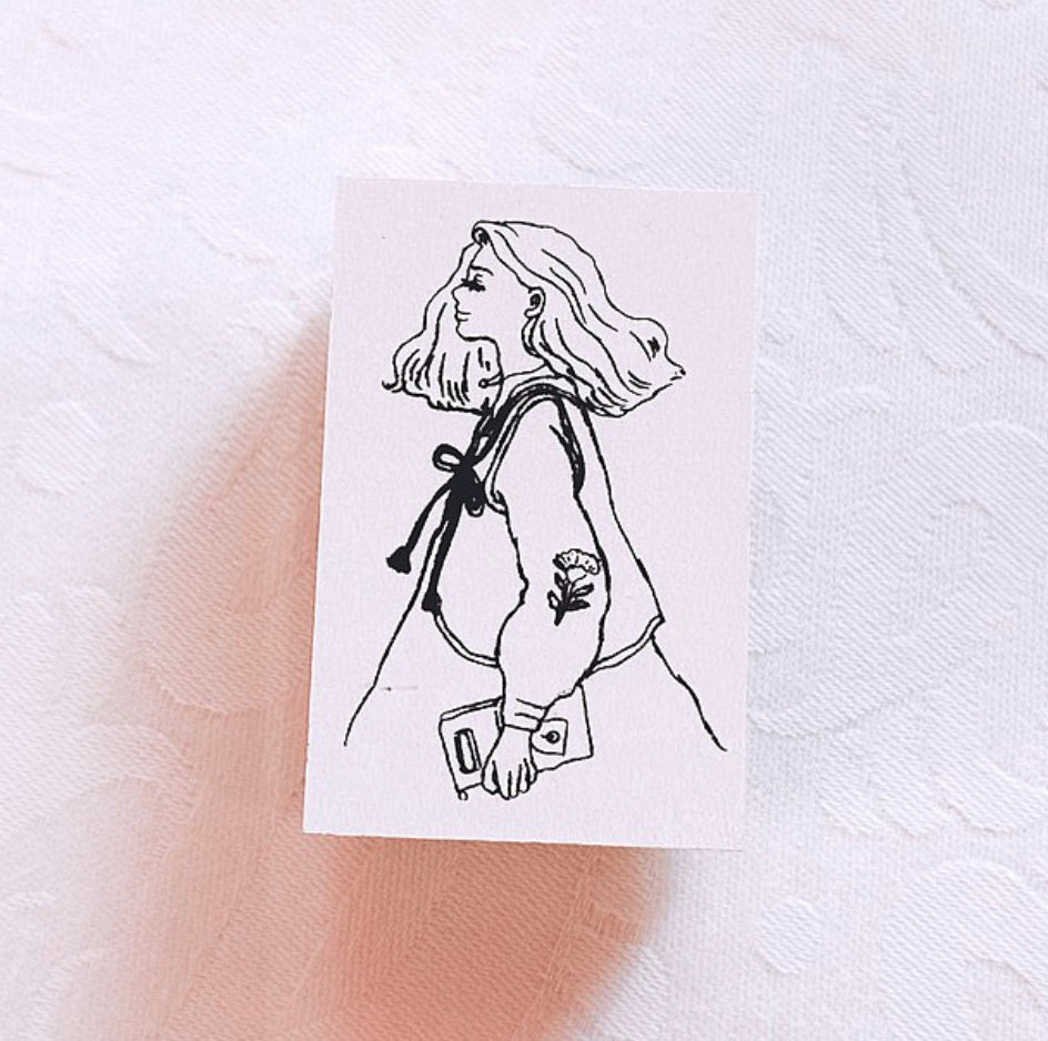 La Dolce Vita - Take A Trip With A Pocketbook | Rubber Stamp
