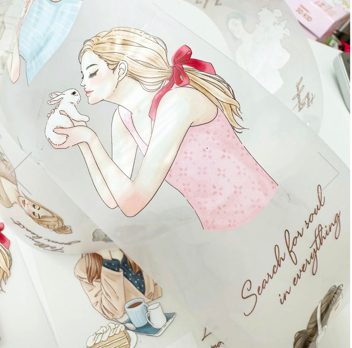 Journal Pages x Windry Ramadhina - Mindful Magic | 5.5cm PET Tape | Release Paper