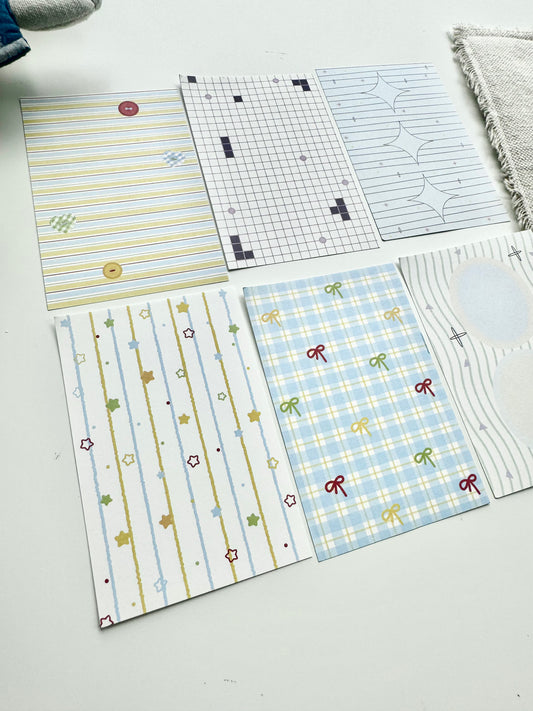 NEW! Paper Moss - Stay Playful |30 pcs Memo Pad | Ephemera Paper