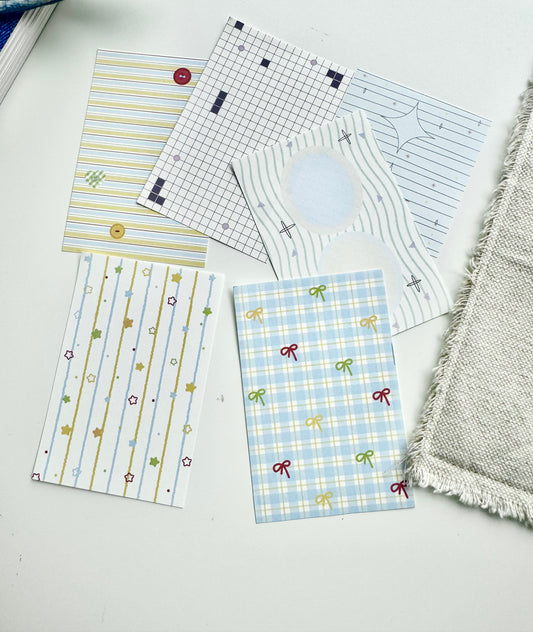 NEW! Paper Moss - Stay Playful |30 pcs Memo Pad | Ephemera Paper