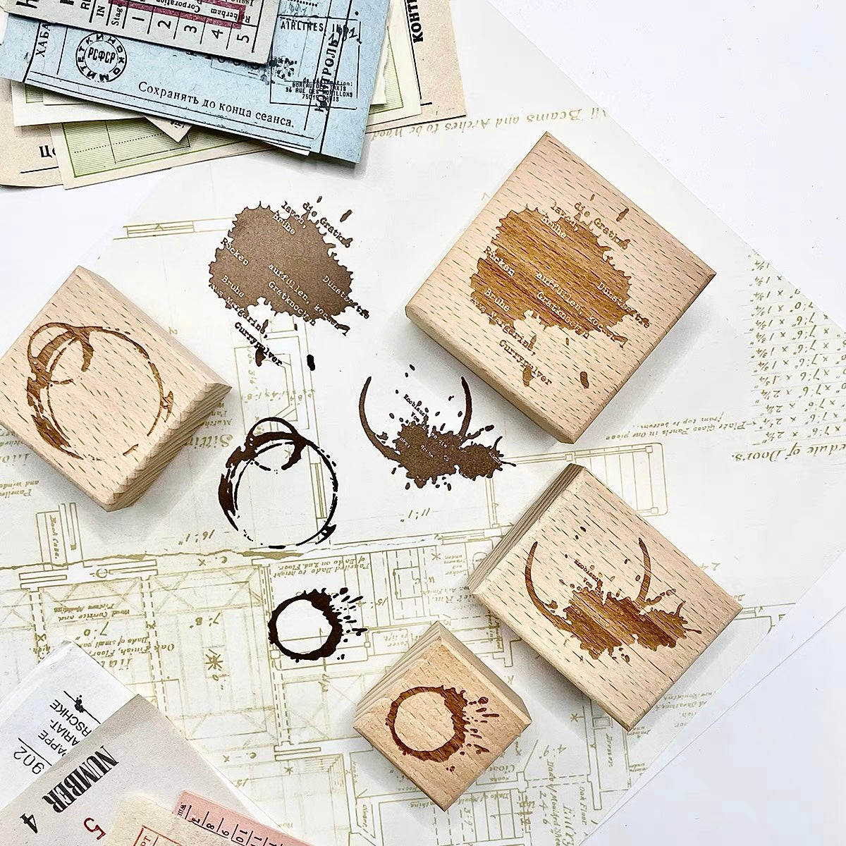NEW! Christian - Ink Stain | Rubber Stamps