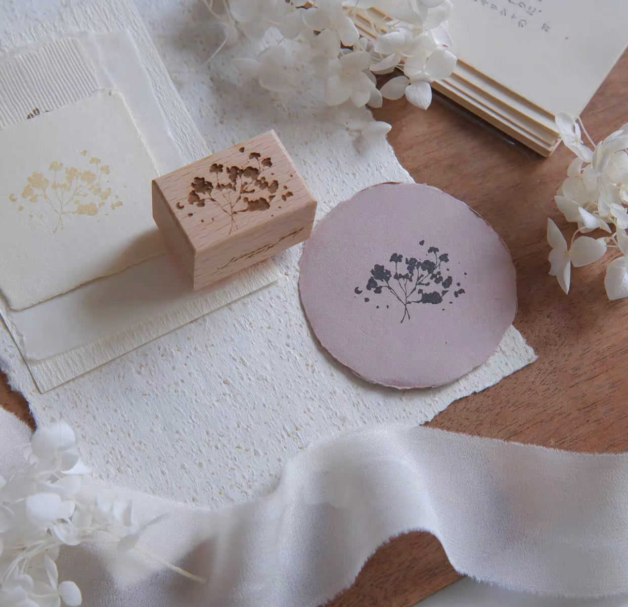 Jeenzaa Zoey Studio - < Moon shadow  Branch> | Rubber Stamps