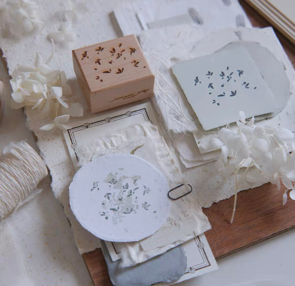 Jeenzaa Zoey Studio - < Moon shadow  Branch> | Rubber Stamps