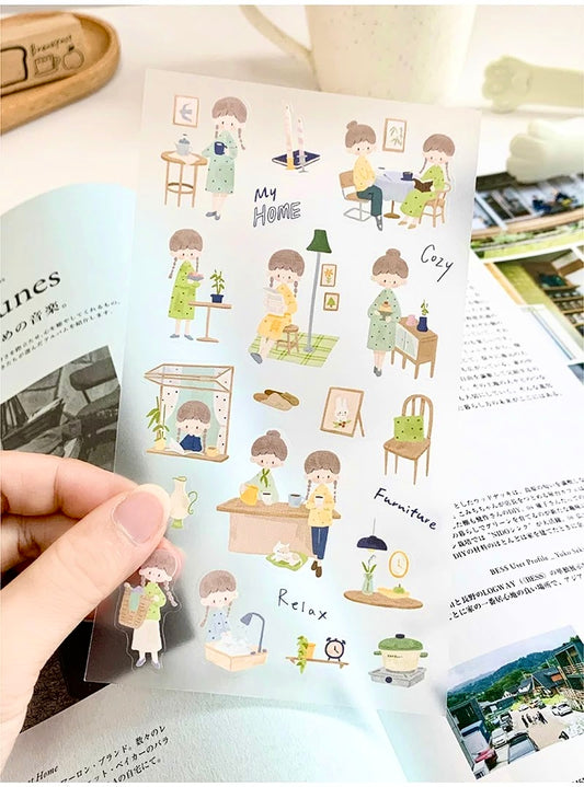 NEW! Molinta - Watercolor II | Matte PVC | Water Proof | Die Cut | Sticker