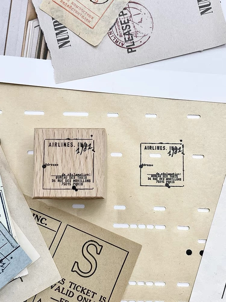 NEW! Christian - < Bon Voyage > | Rubber Stamps