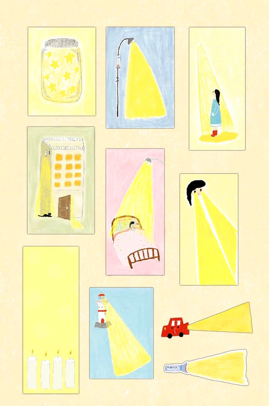 NEW! Wanle Studio - A Ray of Light | 50pcs Double-sided Printing | Ephemera Paper