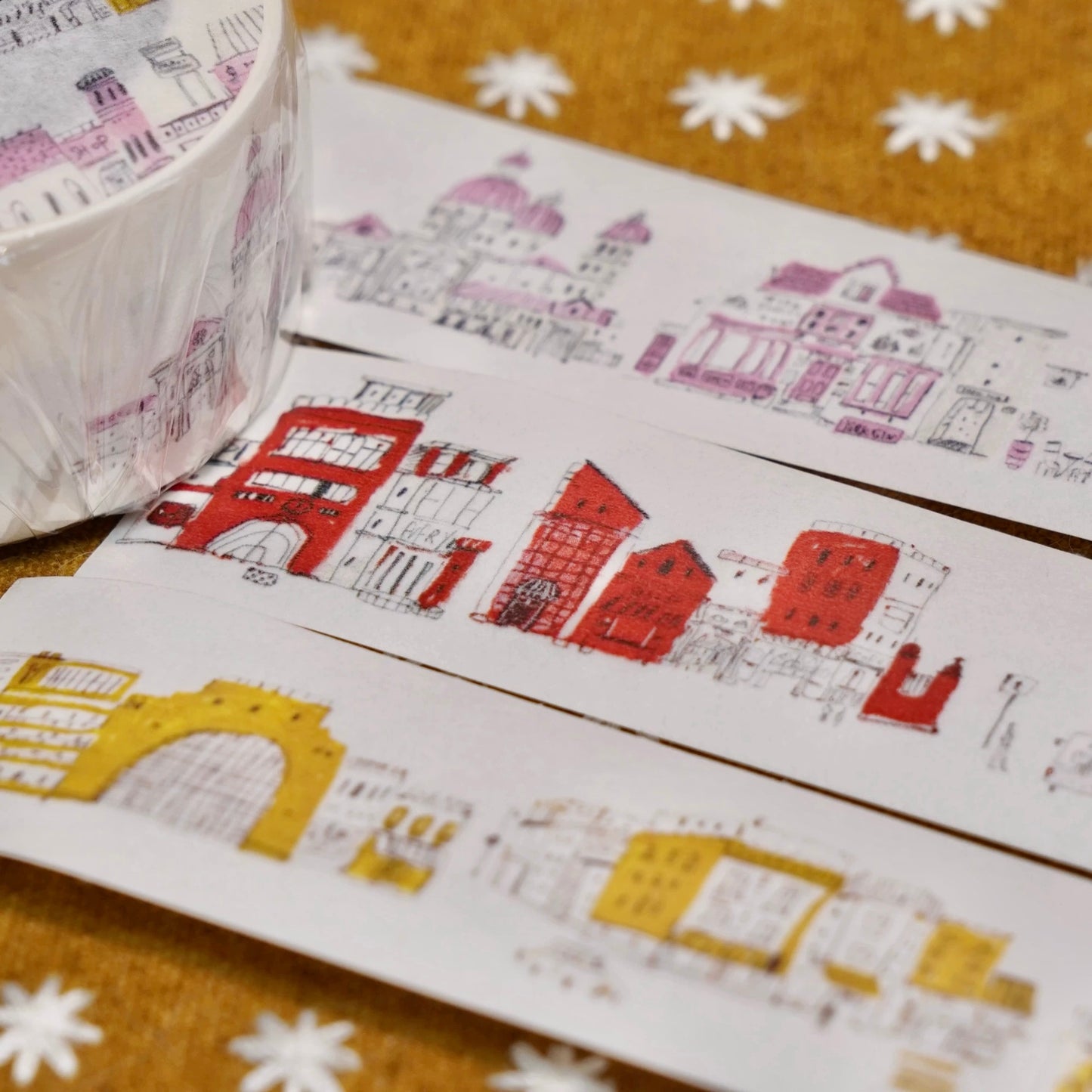 NEW! Wanle Studio - Little Cottage | 2.5cm Washi Tape | Release Paper | 5.44M