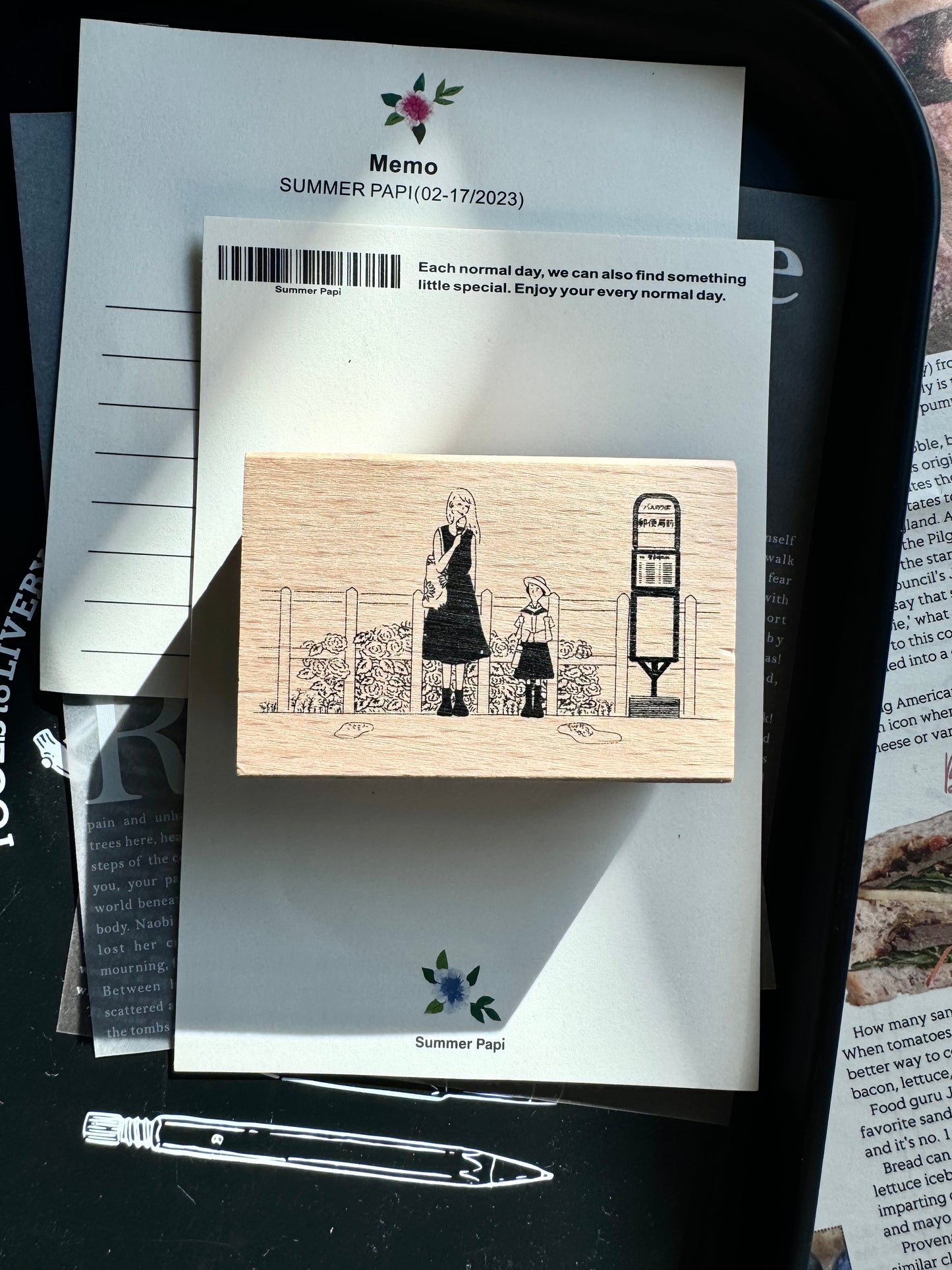 Look Stamp - C1 | Rubber Stamps