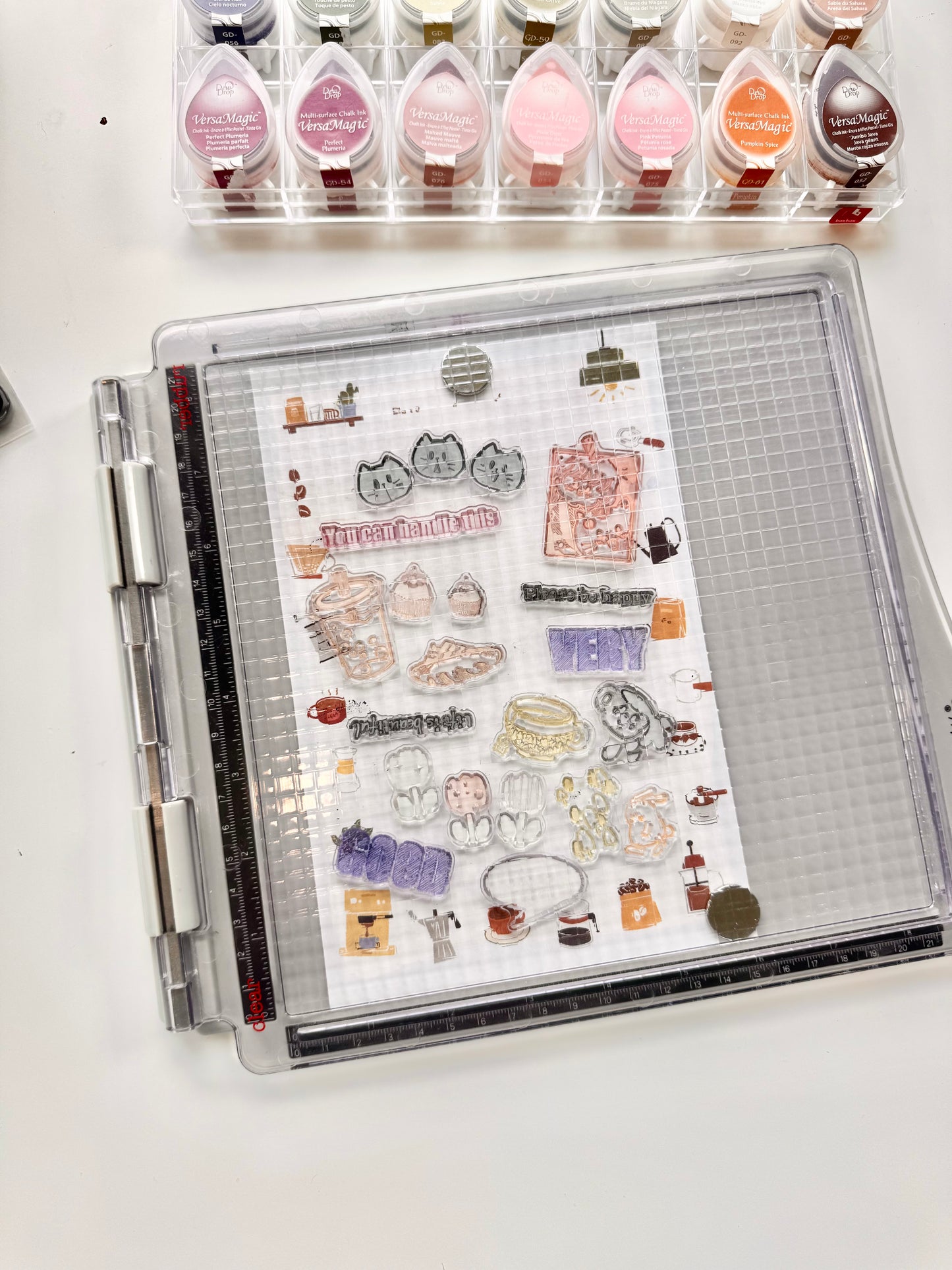 NEW Star Studio - The Tiny Cutie | 21pcs Clear Stamp Set | Silicone Stamp