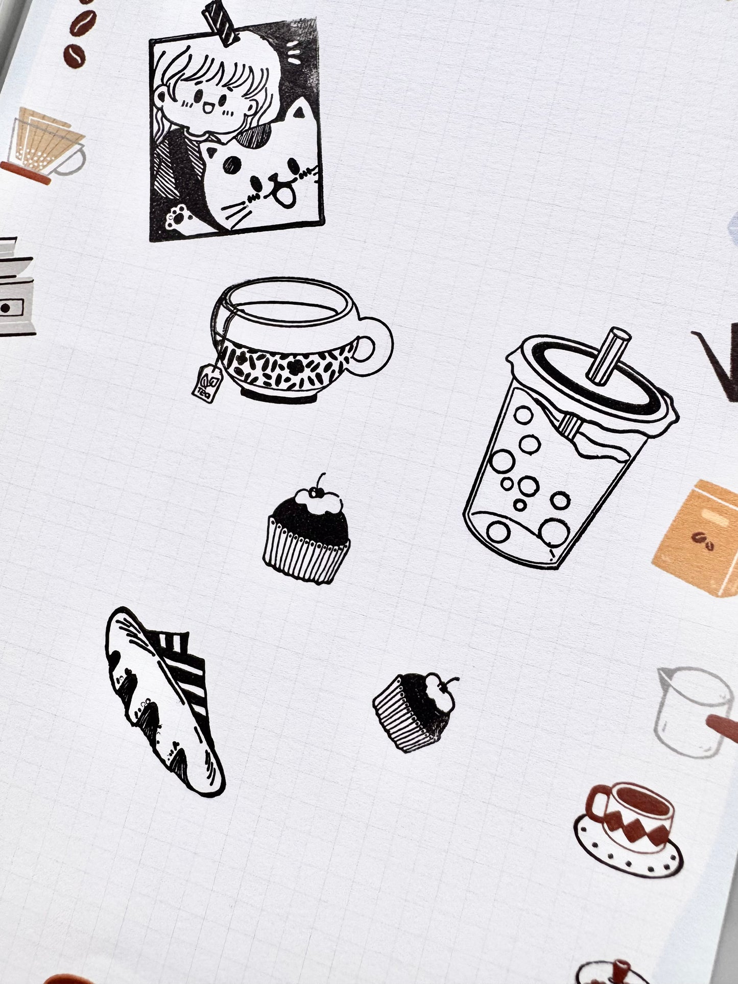 NEW Star Studio - The Tiny Cutie | 21pcs Clear Stamp Set | Silicone Stamp