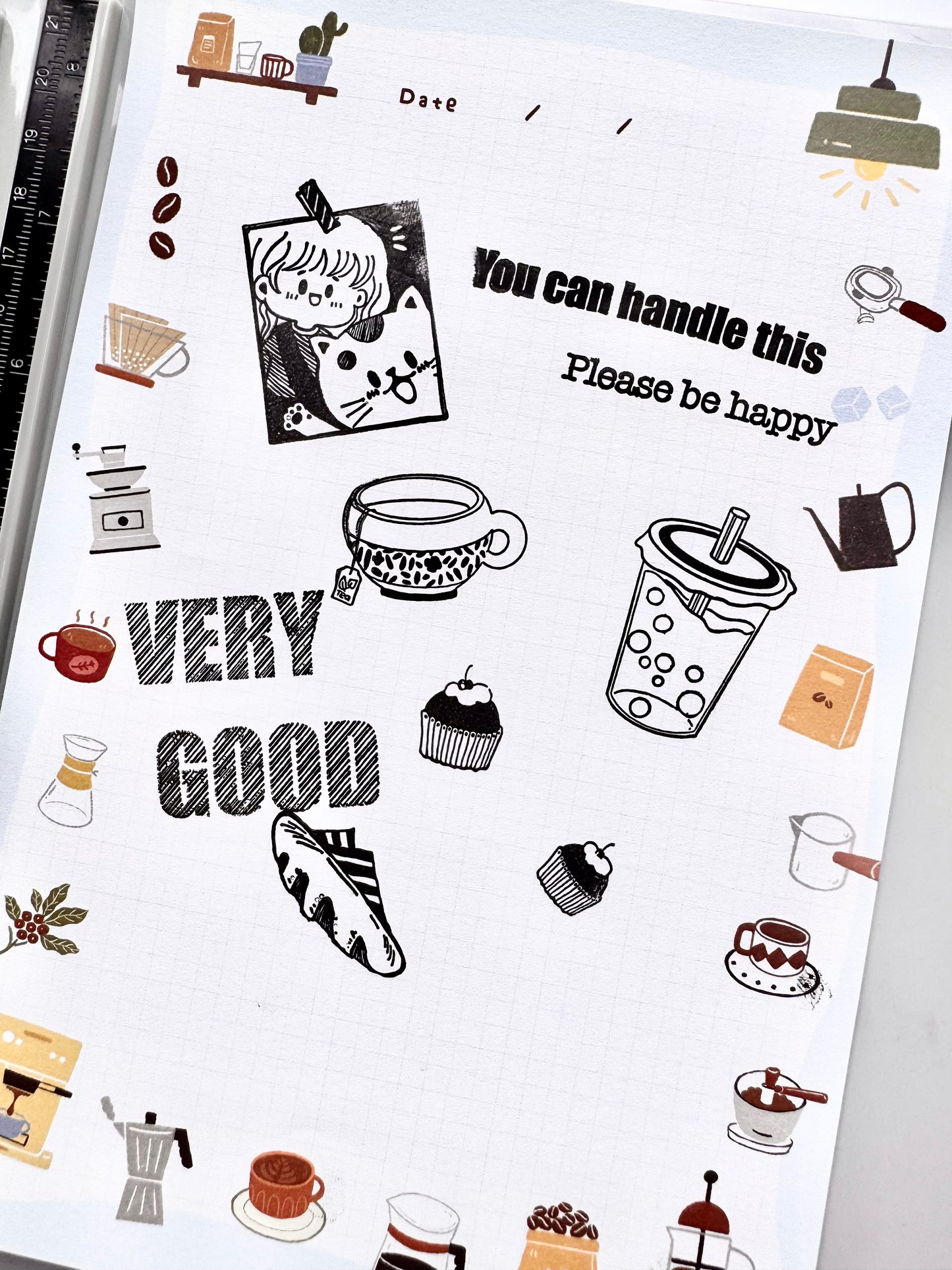 NEW Star Studio - The Tiny Cutie | 21pcs Clear Stamp Set | Silicone Stamp