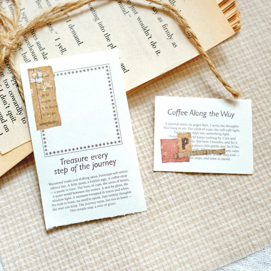 NEW! Sonia - A Moment on Paper A | 50pcs Notebook | Ephemera Paper