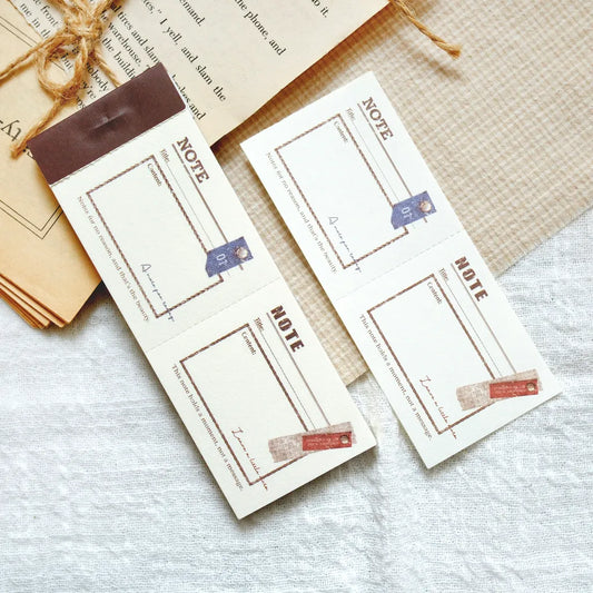 NEW! Sonia - A Moment on Paper B | 50pcs Notebook | Ephemera Paper