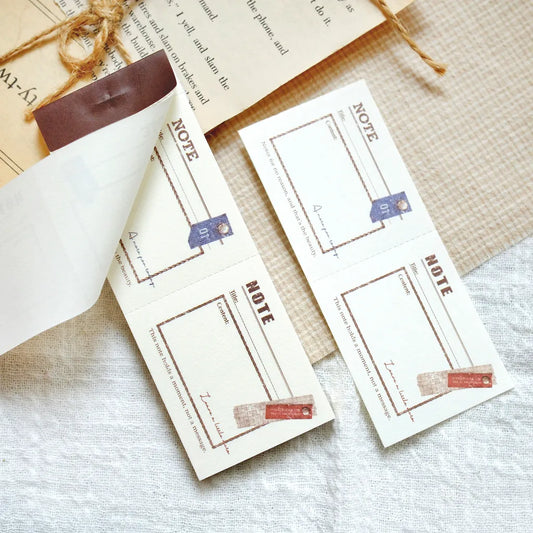 NEW! Sonia - A Moment on Paper B | 50pcs Notebook | Ephemera Paper