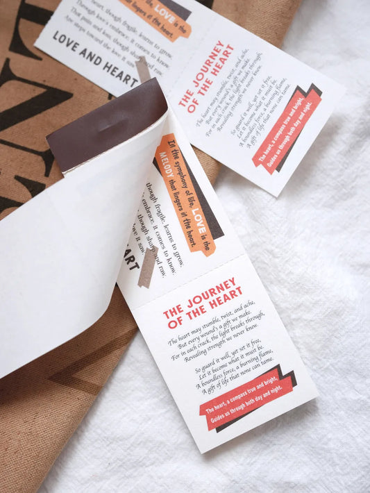 NEW! Sonia - The journey of the heart A | 50pcs Notebook | Ephemera Paper