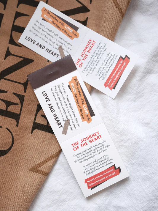 NEW! Sonia - The journey of the heart A | 50pcs Notebook | Ephemera Paper