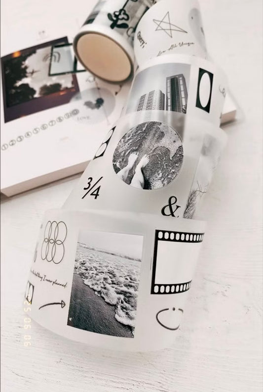 NEW! Hairmo - Wander in the Scenery | Kiss-cut | 5cm PET Tape | Release Paper | 5M