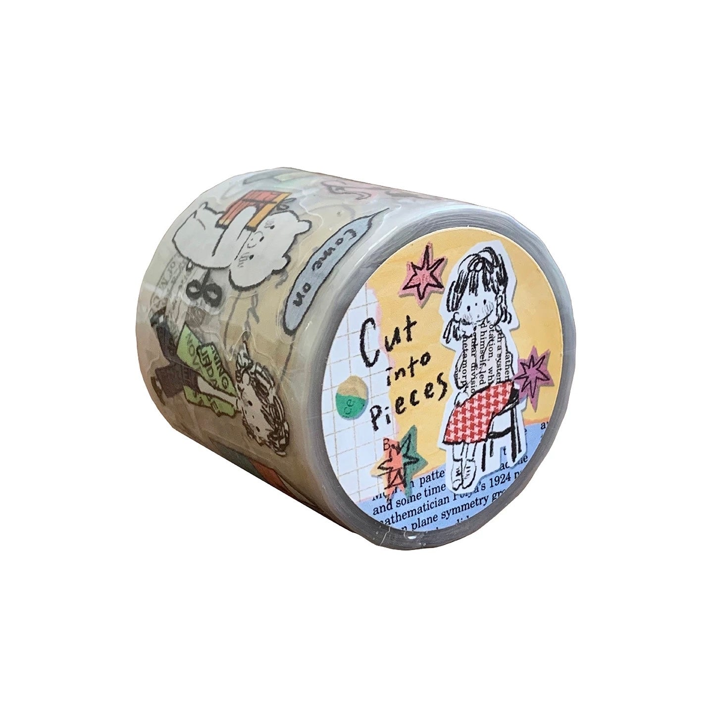 NEW! Molinta - Cut in to pieces | Kiss-cut | 4.5cm PET Tape | Release Paper | 5M