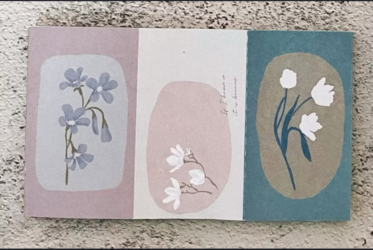 NEW! Hairmo - Flower Appearance | 50pcs Notebook | Ephemera Paper