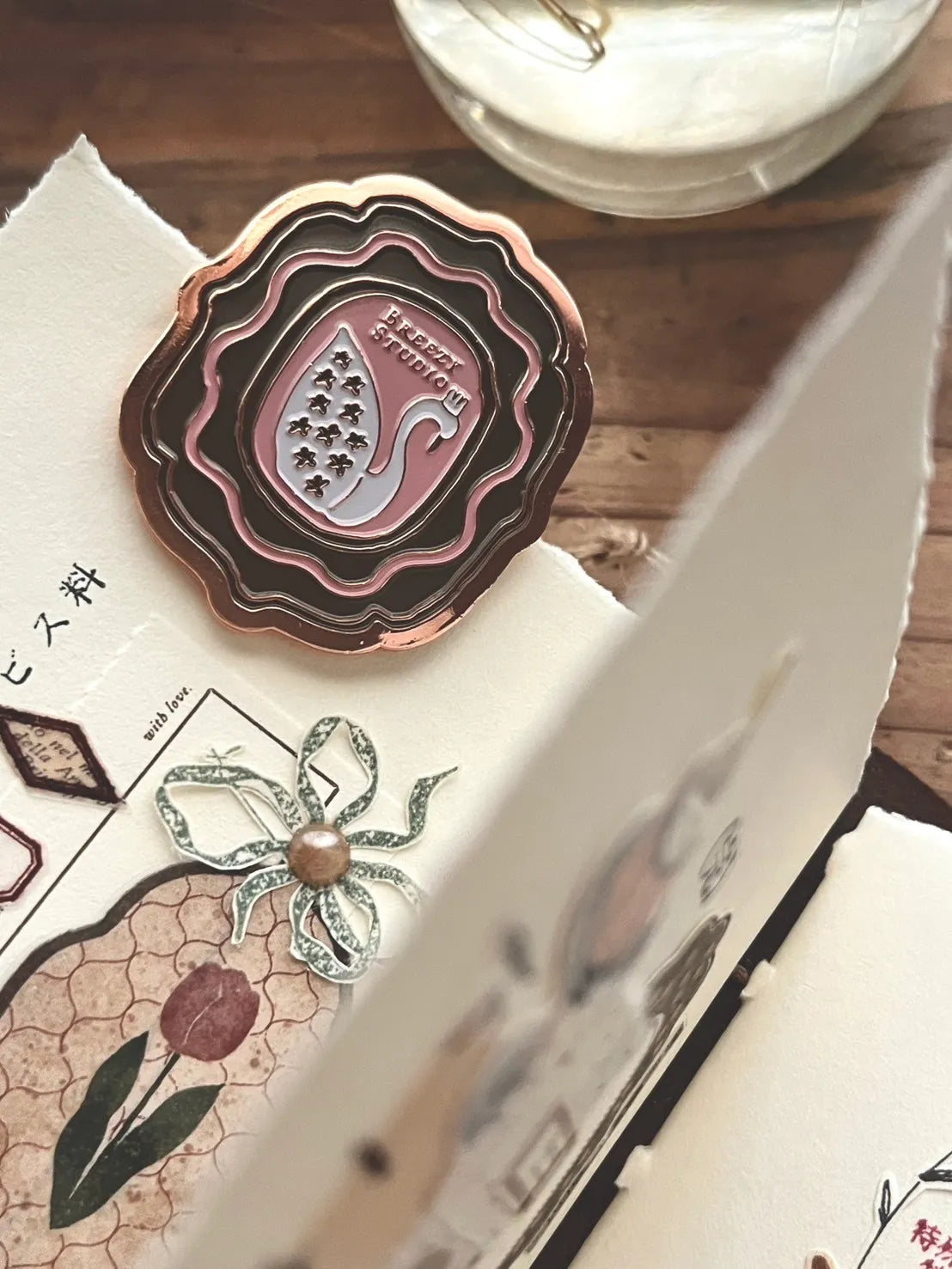 NEW! Breezy Studio - Metal Clip | Planner clip | Journaling Accessories