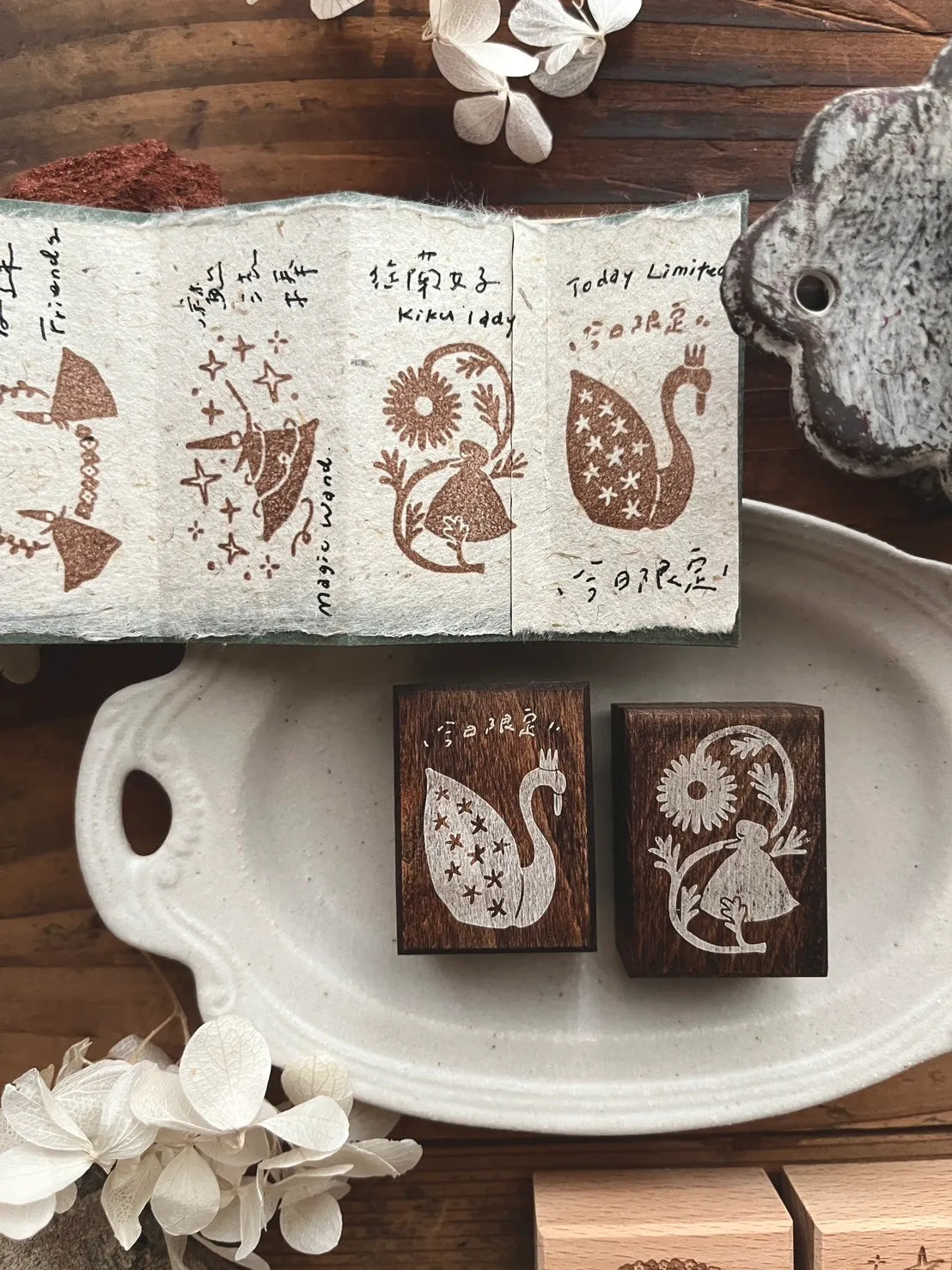 NEW! Breezy Studio - Fairy Series | Rubber Stamps