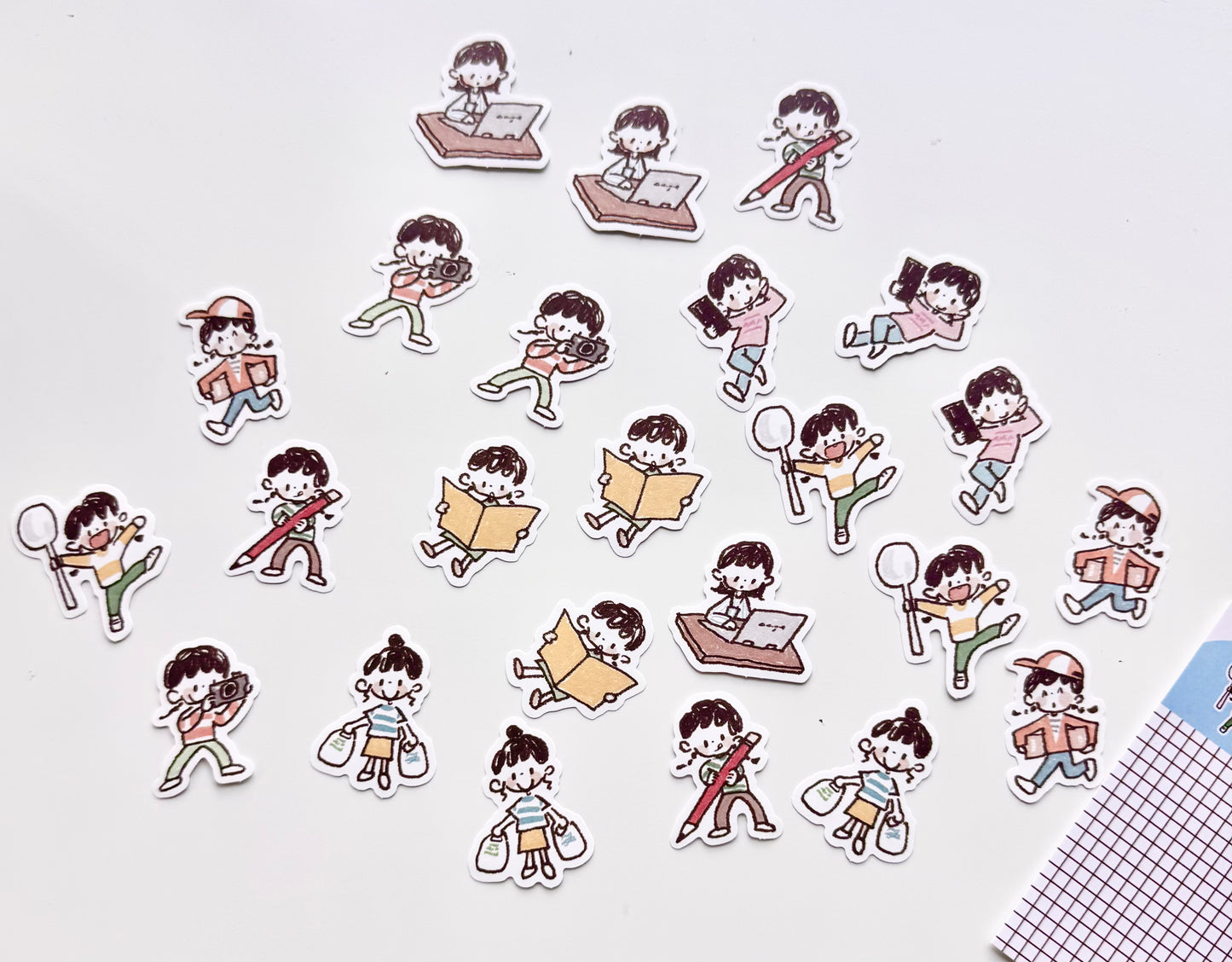 NEW! Molinta - Zzoton Daily | 24pcs Sticker Pack | Stickers