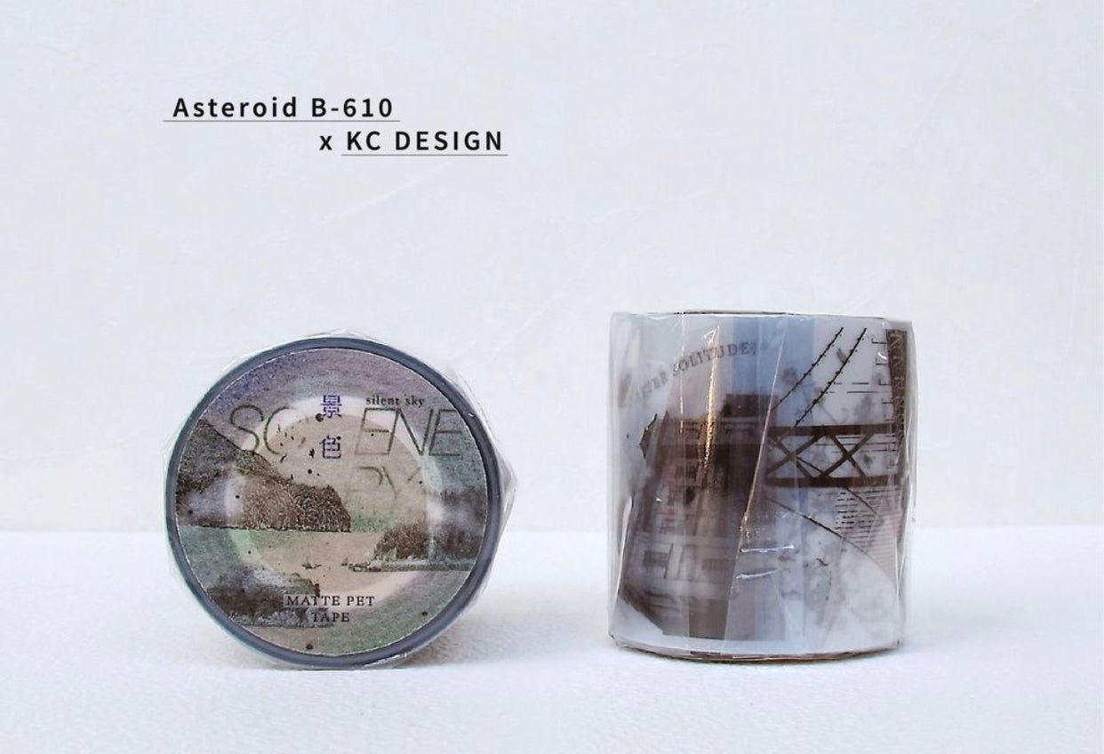 Asteroid B-610 - Scenery | 5cm Matte PET | Release Paper