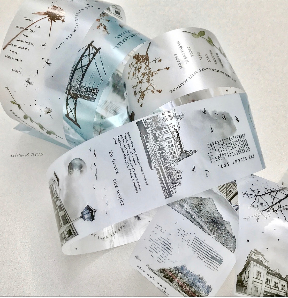 Asteroid B-610 - Scenery | 5cm Matte PET | Release Paper