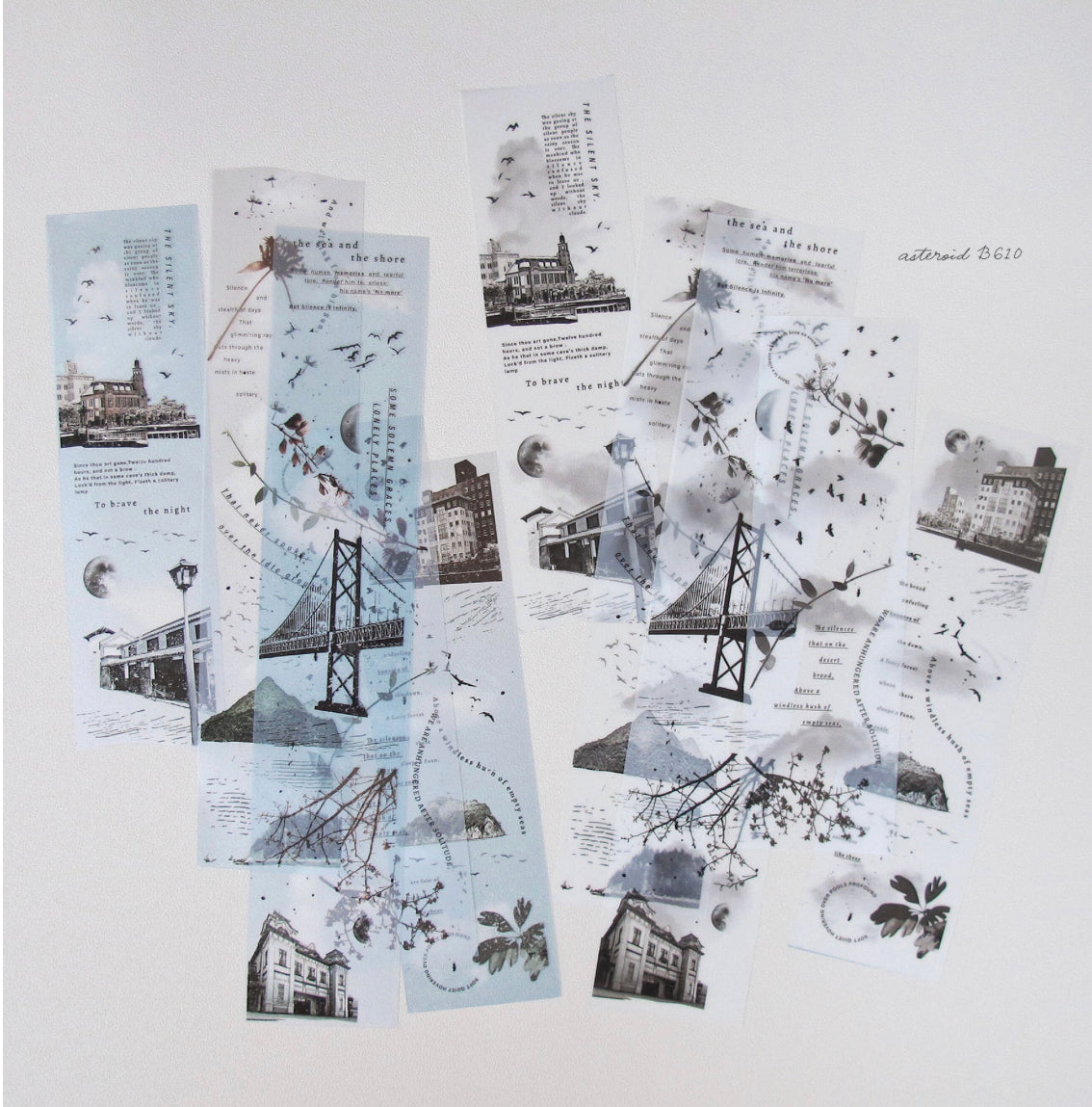Asteroid B-610 - Scenery | 5cm Matte PET | Release Paper