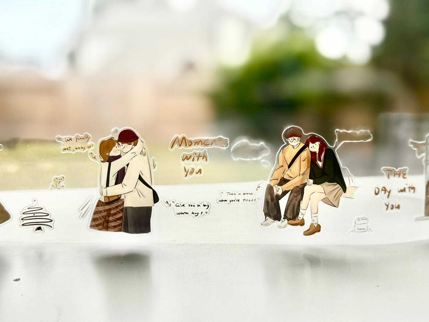 NEW VERSION!! Wendy Studio - Be Together | Kiss-cut | 6cm PET Tape | Release Paper |5M