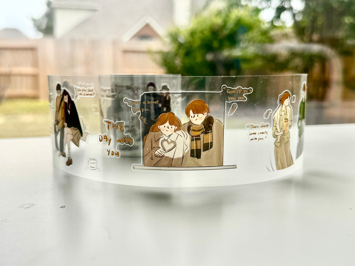 NEW VERSION!! Wendy Studio - Be Together | Kiss-cut | 6cm PET Tape | Release Paper |5M